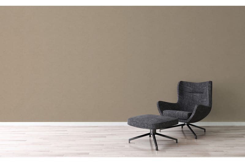 Slät Tapet Cuba Ovävd Beige Brun - AS Creation - Inredning - Väggdekor - Tapet & tapettillbehör - Mönstrad tapet