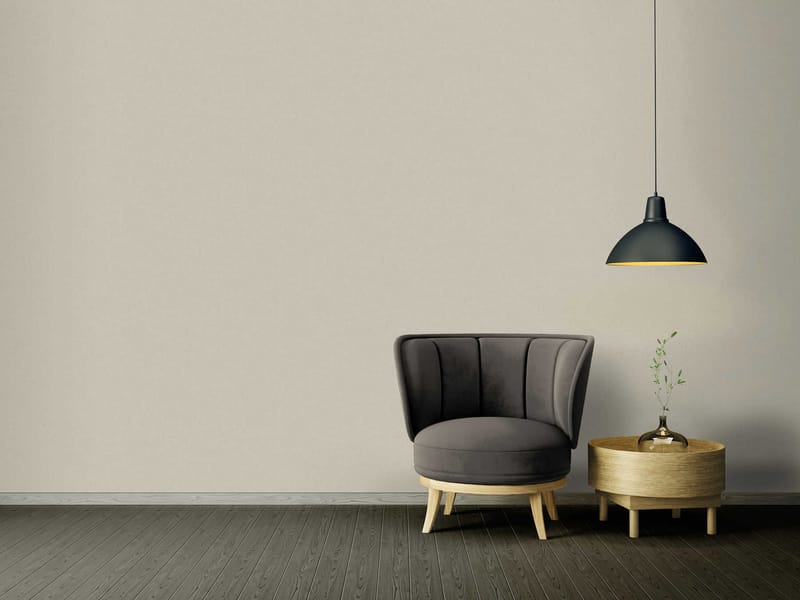 Slät Tapet Cuba Ovävd Beige Grå - AS Creation - Inredning - Väggdekor - Tapet & tapettillbehör - Mönstrad tapet
