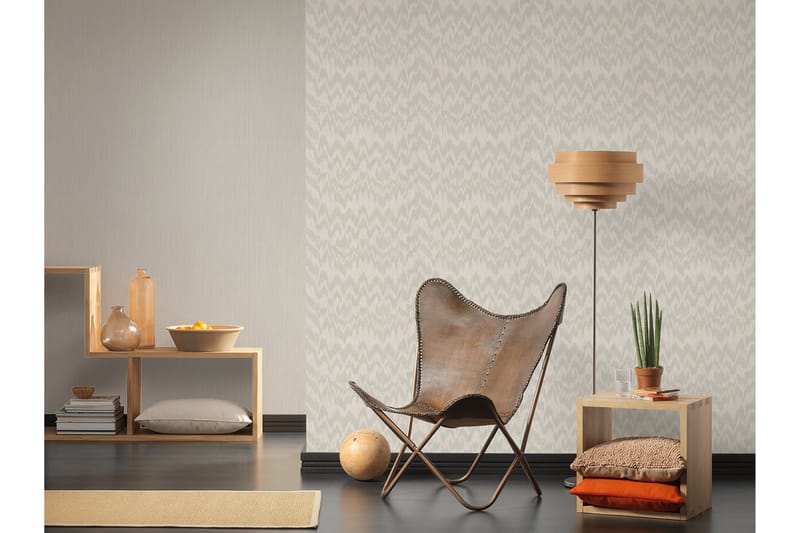 Slät Tapet Dream Again Ovävd Beige - AS Creation - Inredning - Väggdekor - Tapet & tapettillbehör - Mönstrad tapet