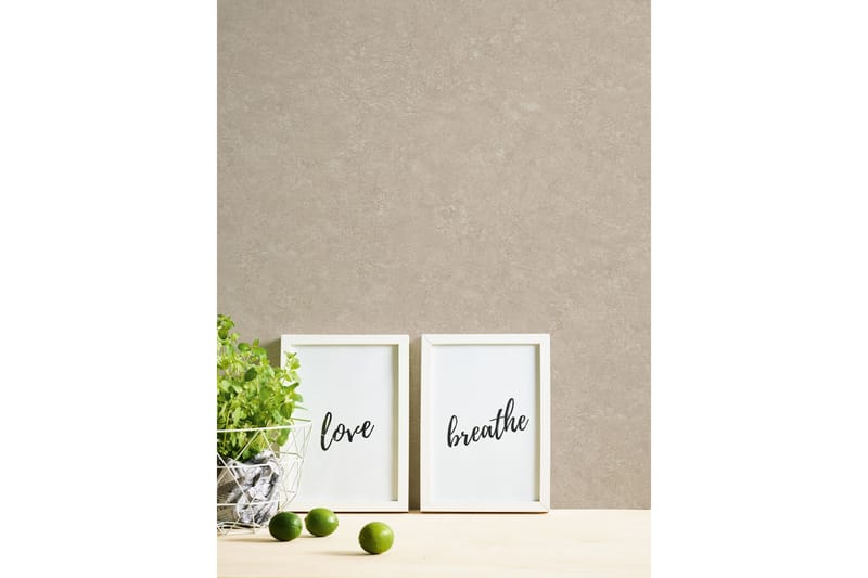 Slät Tapet Industrial Ovävd Beige Vit - AS Creation - Inredning - Väggdekor - Tapet & tapettillbehör - Mönstrad tapet