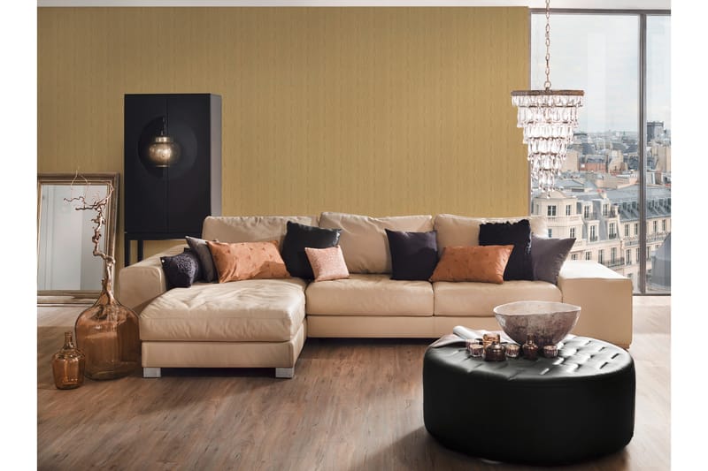 Slät Tapet Luxury Tapet Ovävd Brun - AS Creation - Inredning - Väggdekor - Tapet & tapettillbehör - Mönstrad tapet