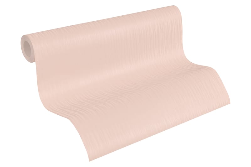 Slät Tapet Luxury Tapet Ovävd Rosa - AS Creation - Inredning - Väggdekor - Tapet & tapettillbehör - Mönstrad tapet