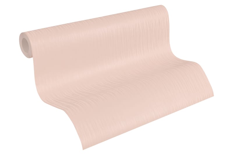 Slät Tapet Luxury Tapet Ovävd Rosa - AS Creation - Inredning - Väggdekor - Tapet & tapettillbehör - Mönstrad tapet