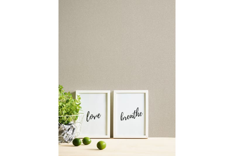 Slät Tapet New Elegance Ovävd Beige - AS Creation - Inredning - Väggdekor - Tapet & tapettillbehör - Mönstrad tapet