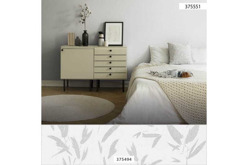 Slät Tapet New Elegance Ovävd Cream - AS Creation - Inredning - Väggdekor - Tapet & tapettillbehör - Mönstrad tapet