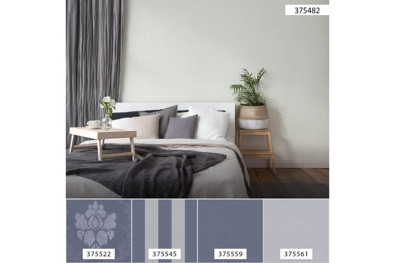Slät Tapet New Elegance Ovävd Cream - AS Creation - Inredning - Väggdekor - Tapet & tapettillbehör - Mönstrad tapet