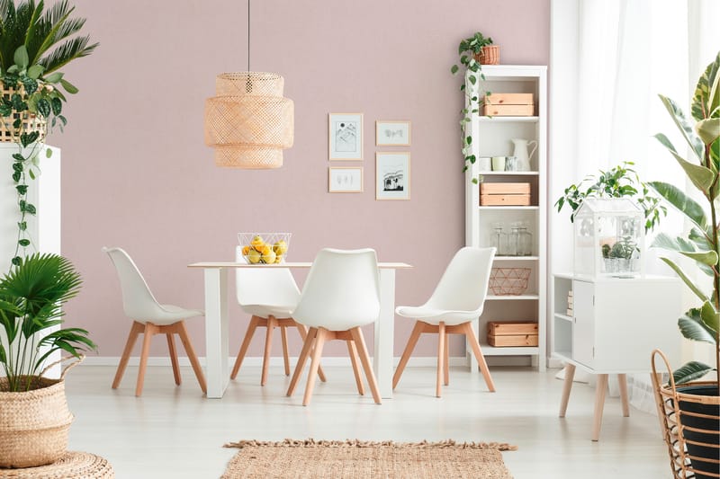 Slät Tapet New Elegance Ovävd Rosa - AS Creation - Inredning - Väggdekor - Tapet & tapettillbehör - Mönstrad tapet