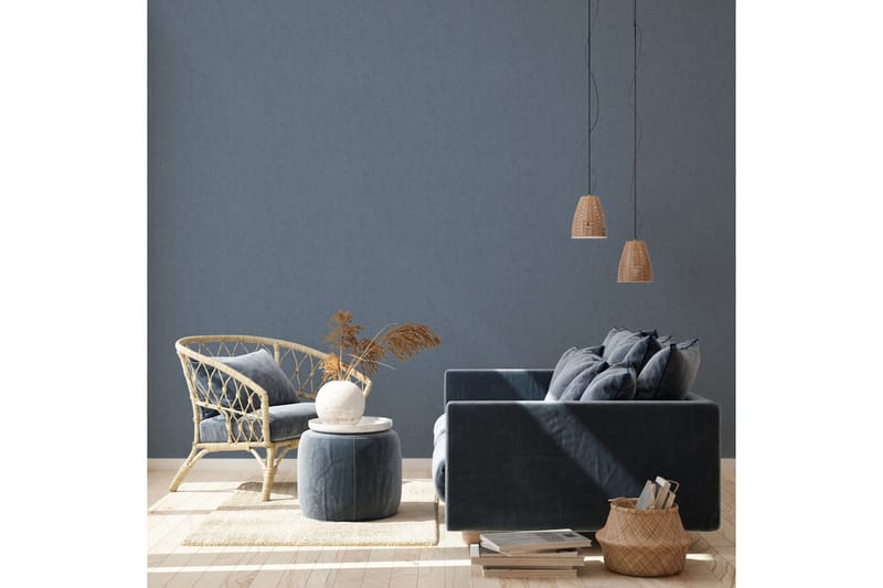 Slät Tapet New Walls Cosy & Relax Ovävd - AS Creation - Inredning - Väggdekor - Tapet & tapettillbehör - Mönstrad tapet