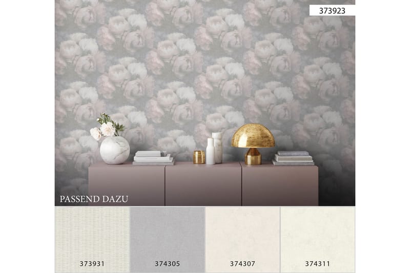 Slät Tapet New Walls Ovävd Cream - AS Creation - Inredning - Väggdekor - Tapet & tapettillbehör - Mönstrad tapet
