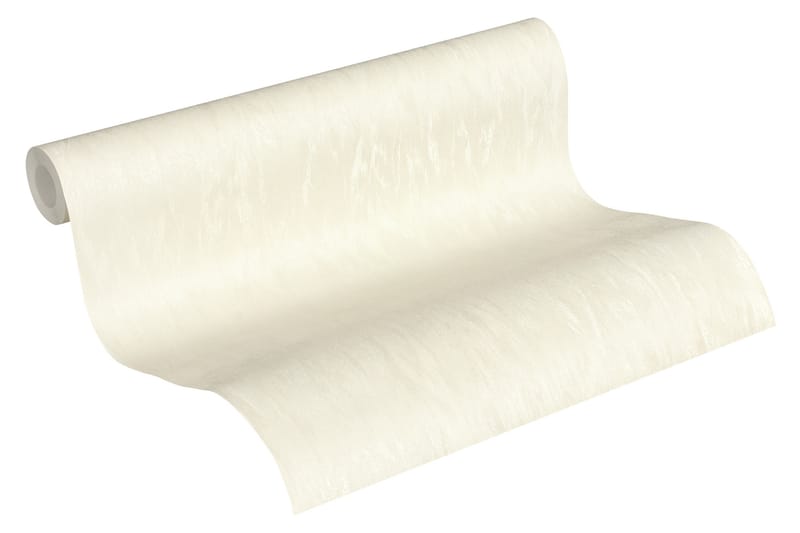 Slät Tapet Romantico Ovävd Cream - AS Creation - Inredning - Väggdekor - Tapet & tapettillbehör - Mönstrad tapet