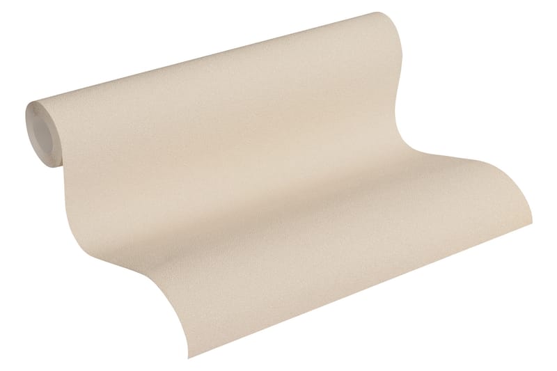 Slät Tapet Trendwall Ovävd Beige - AS Creation - Inredning - Väggdekor - Tapet & tapettillbehör - Mönstrad tapet