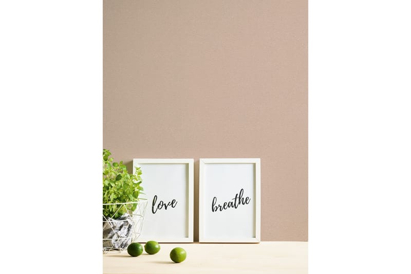 Slät Tapet Trendwall Ovävd Beige - AS Creation - Inredning - Väggdekor - Tapet & tapettillbehör - Mönstrad tapet