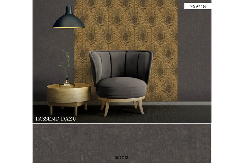 Vintage Tapet Absolutely Chic Ovävd - AS Creation - Inredning - Väggdekor - Tapet & tapettillbehör - Mönstrad tapet