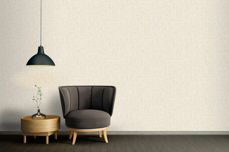 Vintage Tapet Cuba Ovävd Beige Cream - AS Creation - Inredning - Väggdekor - Tapet & tapettillbehör - Mönstrad tapet