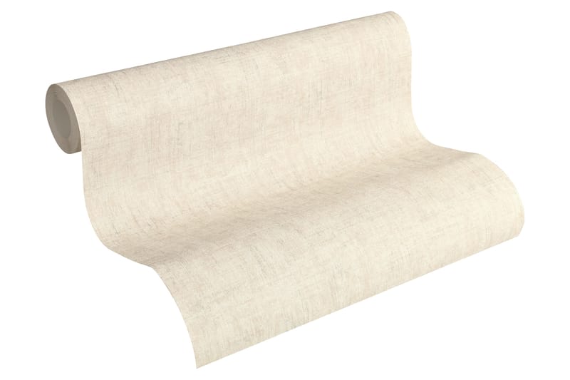 Vintage Tapet Cuba Ovävd Beige Cream - AS Creation - Inredning - Väggdekor - Tapet & tapettillbehör - Mönstrad tapet