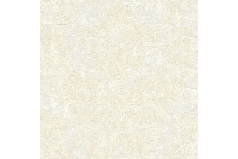 Vintage Tapet Di Seta Ovävd Beige - AS Creation - Inredning - Väggdekor - Tapet & tapettillbehör - Mönstrad tapet