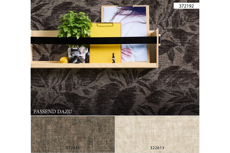 Vintage Tapet Grönery Ovävd Cream Beige - AS Creation - Inredning - Väggdekor - Tapet & tapettillbehör - Mönstrad tapet