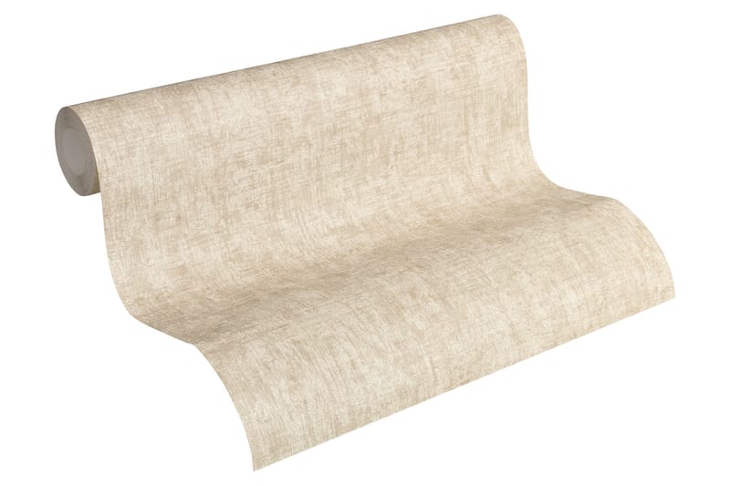 Vintage Tapet Grönery Ovävd Cream Beige - AS Creation - Inredning - Väggdekor - Tapet & tapettillbehör - Mönstrad tapet