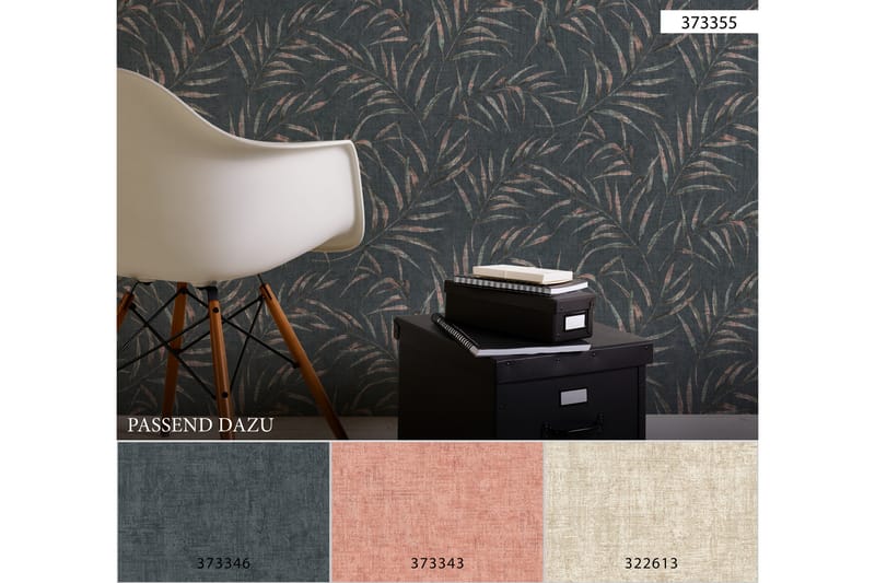 Vintage Tapet Grönery Ovävd Cream Beige - AS Creation - Inredning - Väggdekor - Tapet & tapettillbehör - Mönstrad tapet