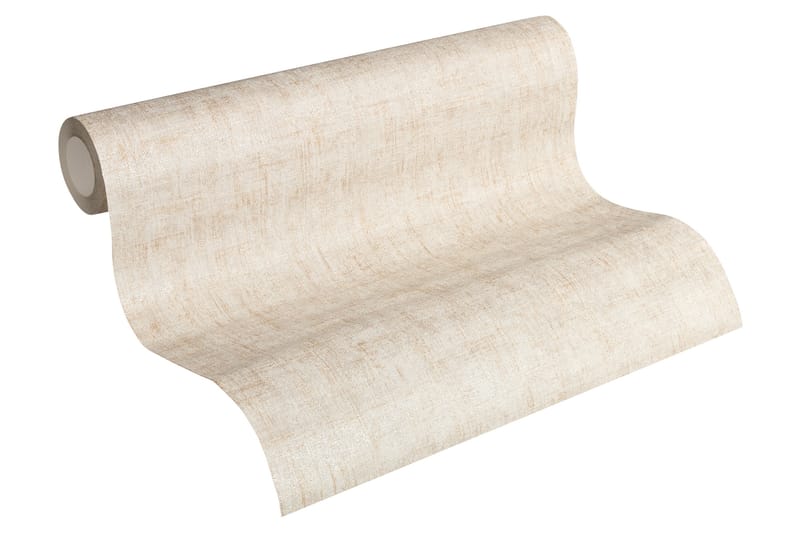 Vintage Tapet Grönery Ovävd Cream Beige - AS Creation - Inredning - Väggdekor - Tapet & tapettillbehör - Mönstrad tapet