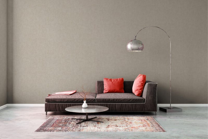 Vintage Tapet Grönery Ovävd Cream Beige - AS Creation - Inredning - Väggdekor - Tapet & tapettillbehör - Mönstrad tapet