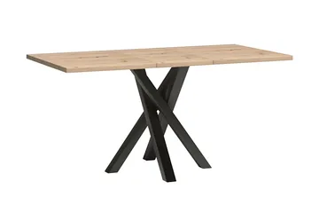 Aldbrough Möbeset för Matplats Vit LED - Trä/Svart - Hus & renovering - Kök & bad - Kök & tvättstuga - Köksmöbler