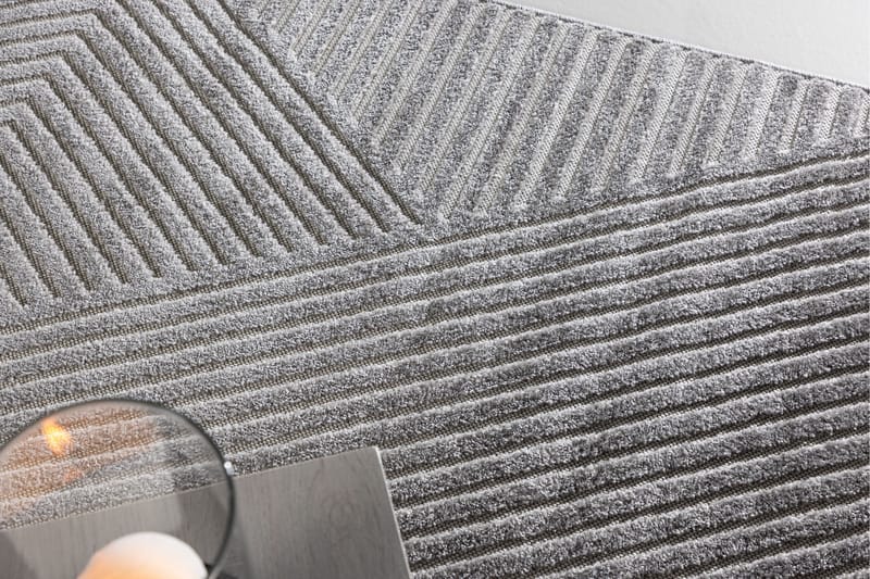 Aron Plastmatta 160x230 cm - Grå - Textil & mattor - Mattor - Utomhusmattor - Plastmattor