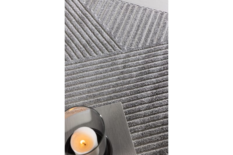 Aron Plastmatta 240x340 cm - Grå - Textil & mattor - Mattor - Utomhusmattor - Plastmattor