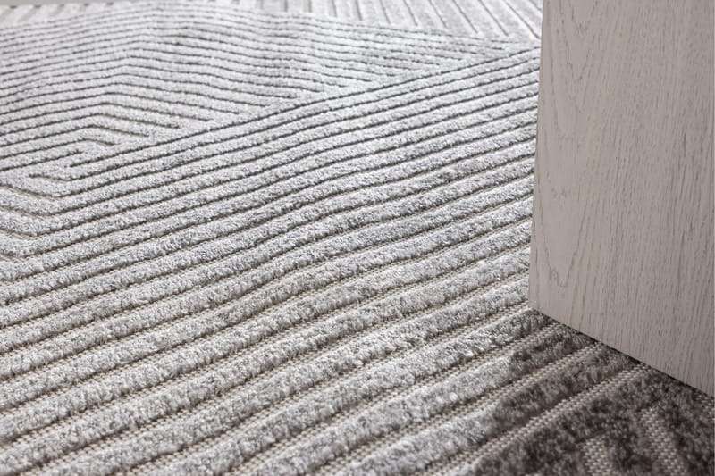 Aron Plastmatta 240x340 cm - Grå - Textil & mattor - Mattor - Utomhusmattor - Plastmattor