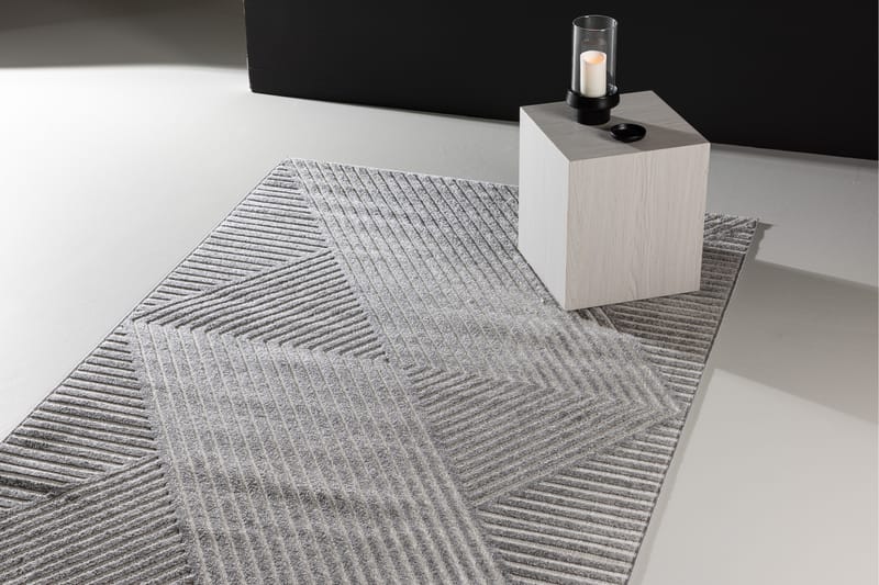 Aron Plastmatta 240x340 cm - Grå - Textil & mattor - Mattor - Utomhusmattor - Plastmattor