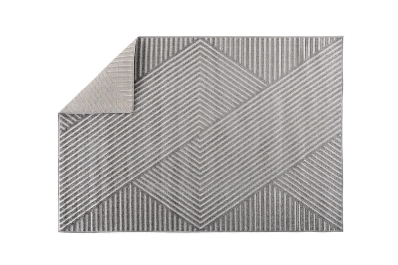 Aron Plastmatta 240x340 cm - Grå - Textil & mattor - Mattor - Utomhusmattor - Plastmattor