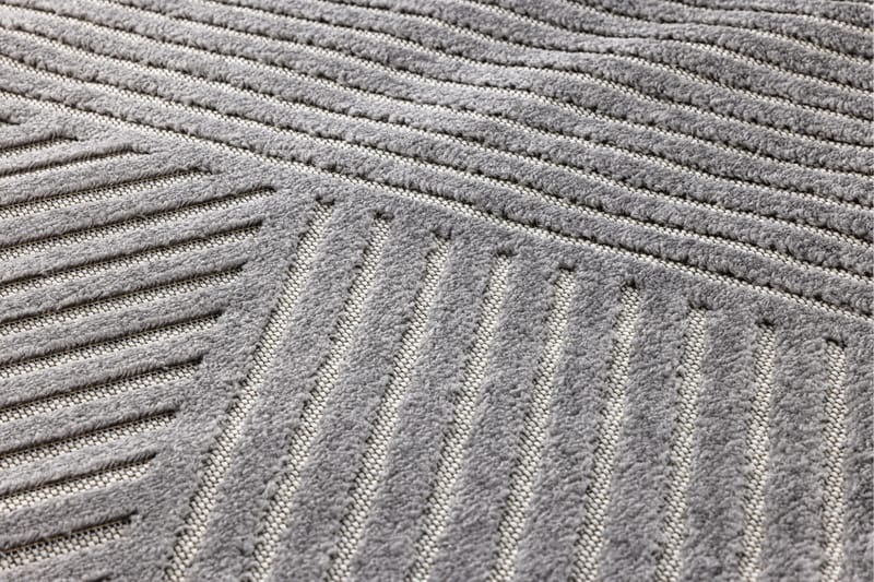 Aron Plastmatta 240x340 cm - Grå - Textil & mattor - Mattor - Utomhusmattor - Plastmattor