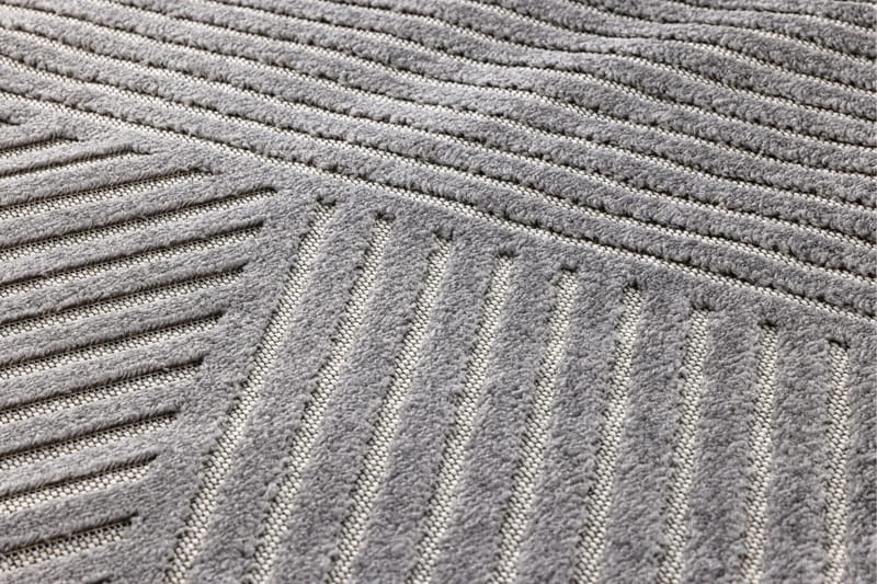 Aron Plastmatta 160x230 cm - Grå - Textil & mattor - Mattor - Utomhusmattor - Plastmattor
