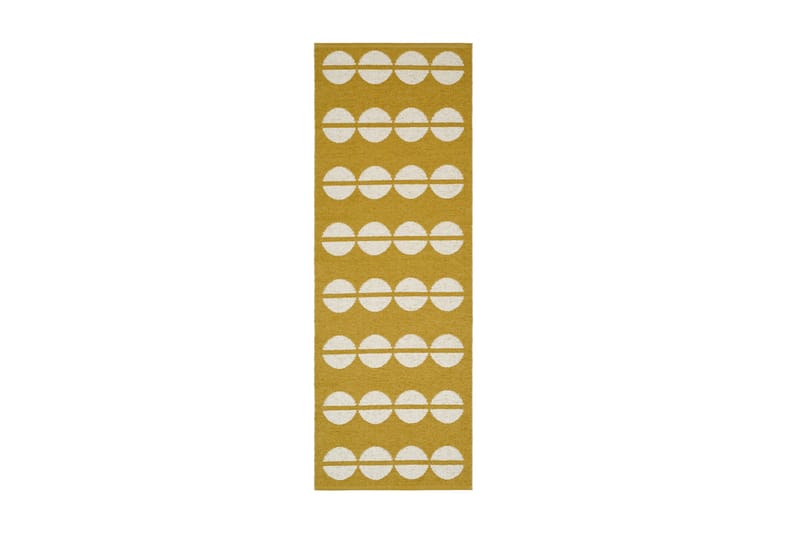 Bastian Plastmatta 70x450 cm Rektangulär Vändbar - Gul - Textil & mattor - Mattor - Utomhusmattor - Plastmattor