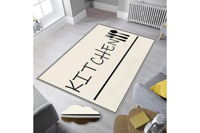 Homefesto Matta 100x200 cm - Multifärgad - Textil & mattor - Mattor - Små mattor