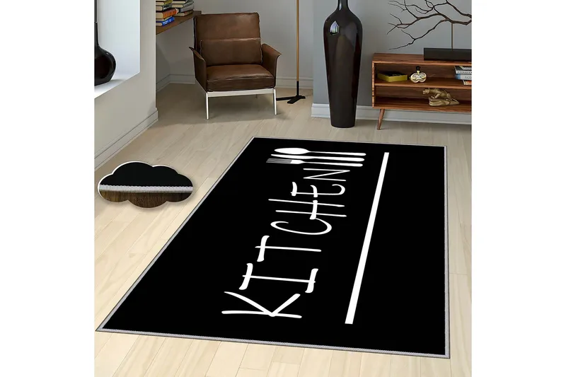 Homefesto Matta 100x200 cm - Multifärgad - Textil & mattor - Mattor - Små mattor