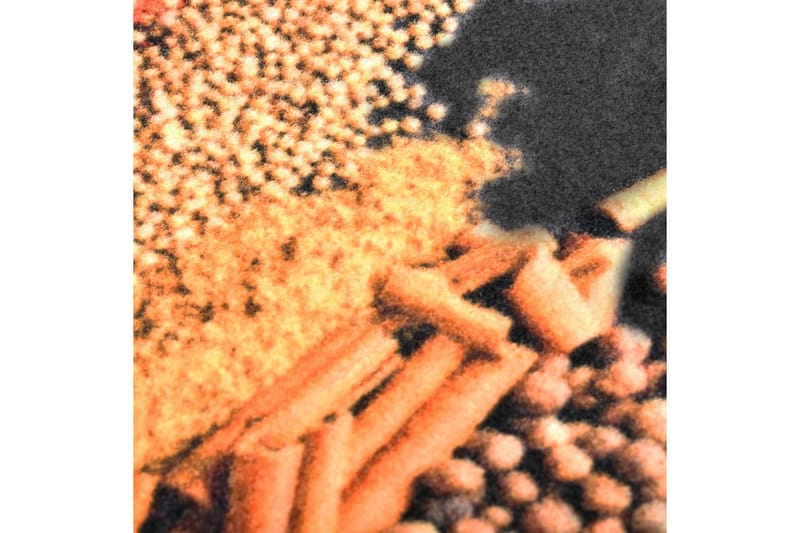Köksmatta maskintvättbar kryddor 45x150 cm - Flerfärgad - Köksmatta