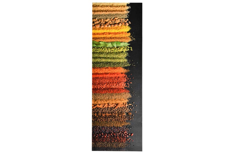 Köksmatta tvättbar kryddor 60x180 cm - Flerfärgad - Köksmatta