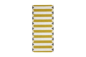 Peak Plastmatta 70x150 Vändbar PVC Gul