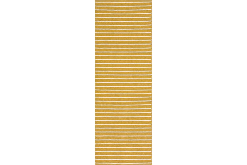 Music Plastmatta 70x200 cm Rektangulär - Senapsgul - Textil & mattor - Mattor - Utomhusmattor - Plastmattor