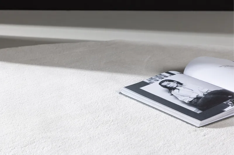 Nixie Plastmatta 200 cm Rund - Vit - Textil & mattor - Mattor - Utomhusmattor - Plastmattor