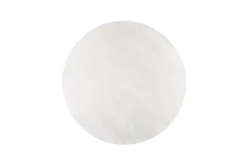 Nixie Plastmatta 200 cm Rund - Vit - Textil & mattor - Mattor - Modern matta - Wiltonmattor