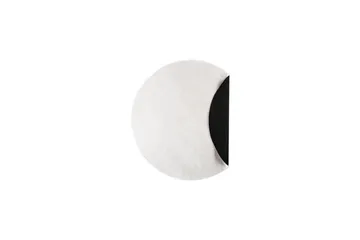 Nixie Plastmatta 200 cm Rund - Vit - Textil & mattor - Mattor - Modern matta - Wiltonmattor