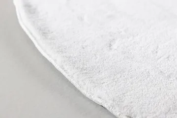 Nixie Plastmatta 200 cm Rund - Vit - Textil & mattor - Mattor - Modern matta - Wiltonmattor