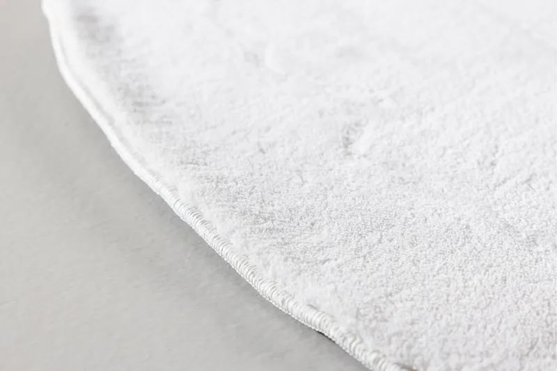 Nixie Plastmatta 200 cm Rund - Vit - Textil & mattor - Mattor - Utomhusmattor - Plastmattor