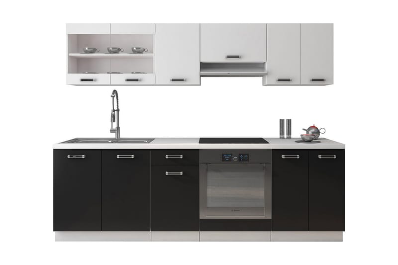 Omega Köksmöbelset - Vit|Svart - Hus & renovering - Kök & bad - Kök & tvättstuga - Köksmöbler