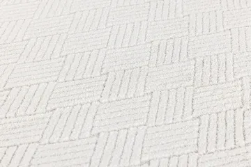 Todd Plastmatta 160x230 cm - Vit - Textil & mattor - Mattor - Modern matta - Bomullsmatta