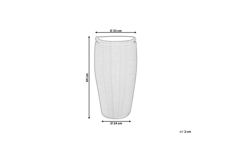 Korg Arrah Vit, Svart - Vit, Svart - Hus & renovering - Kök & bad - Kök & tvättstuga - Tork & tvättillbehör