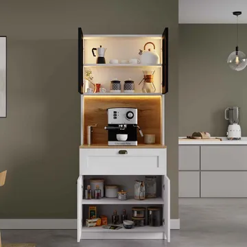 Kuro Kaffebord 80x190x44 cm - Vit - Hus & renovering - Kök & bad - Kök & tvättstuga
