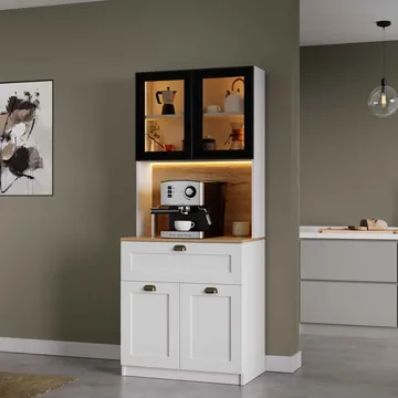 Kuro Kaffebord 80x190x44 cm - Vit - Hus & renovering - Kök & bad - Kök & tvättstuga